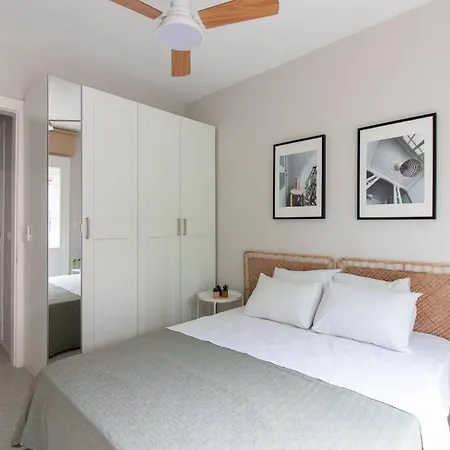 דירה 2br House W Island Charm *